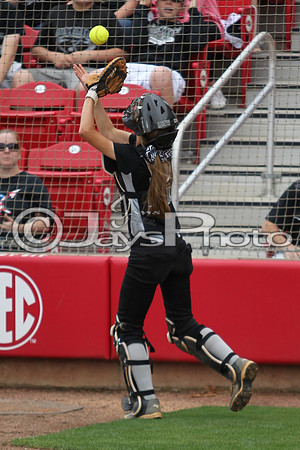 4A State Softball Finals Bauxite vs. Mena 5-22-2015 (©Justin Manning) JWM_0412