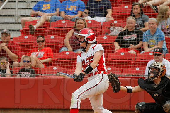 5A State Softball Finals Vilonia vs. White Hall 5-23-2014 (© Justin Manning) JWM_0210