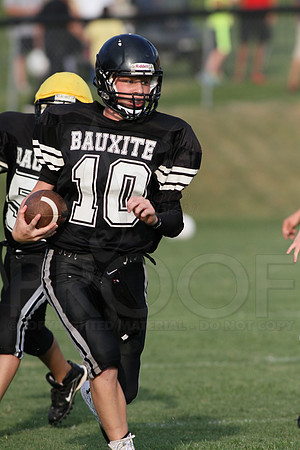Bauxite Black-Gray games 4th, 5th, 6th, Junior high, Senior high scrimmage 8-22-13 (© Justin Manning) JWM0088