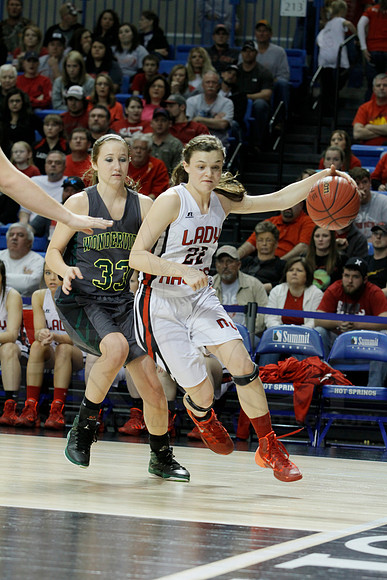 1A Girls State Finals-Nemo Vista vs. Wonderview 3-14-2014 (© Justin Manning) JWM_0231