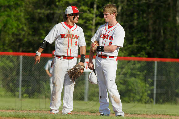 Mayflower @ Glen Rose baseball (Senior Night) 4-22-2014 (© Justin Manning) JWM_0264