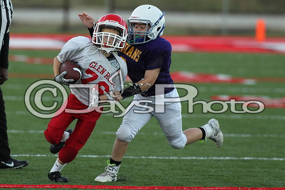 Poyen @ Glen Rose Peewee Football 10-19-2015 (©Justin Manning) JWM_0325
