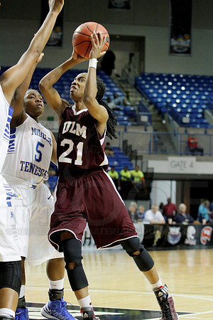 Middle Tennessee vs ULM  Women's 3-9-13 JWM0308 (©Justin Manning)