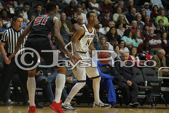 Louisiana Lafayette @ Arkansas-Little Rock Men's Basketball 1-7-2016 (©Justin Manning) JWM_0107