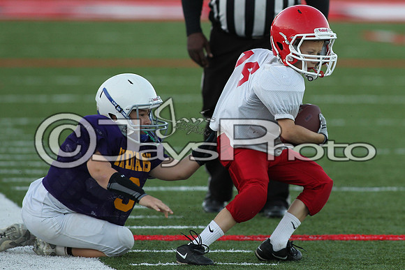 Poyen @ Glen Rose Peewee Football 10-19-2015 (©Justin Manning) JWM_0329