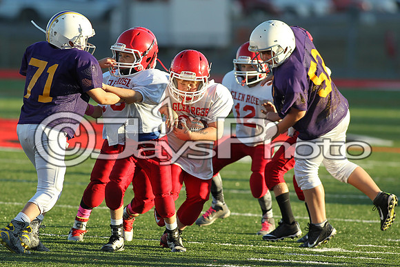 Poyen @ Glen Rose Peewee Football 10-19-2015 (©Justin Manning) JWM_0053