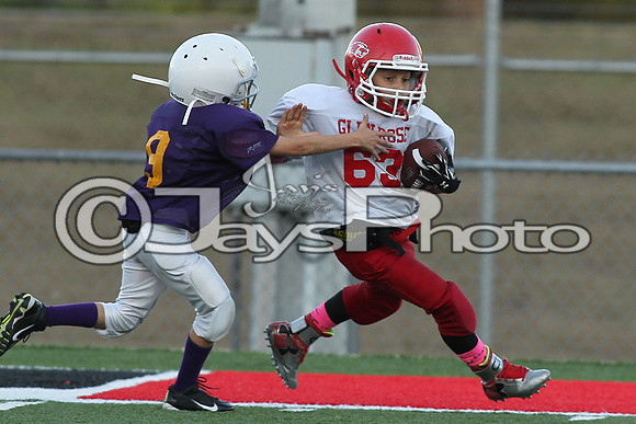 Poyen @ Glen Rose Peewee Football 10-19-2015 (©Justin Manning) JWM_0354