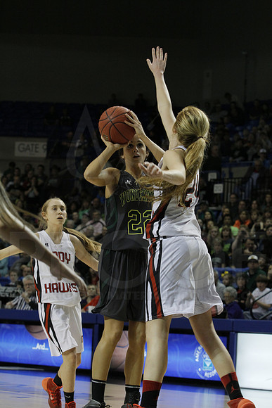 1A Girls State Finals-Nemo Vista vs. Wonderview 3-14-2014 (© Justin Manning) JWM_0015