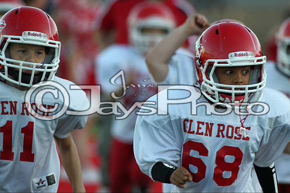 Poyen @ Glen Rose Peewee Football 10-19-2015 (©Justin Manning) JWM_0024