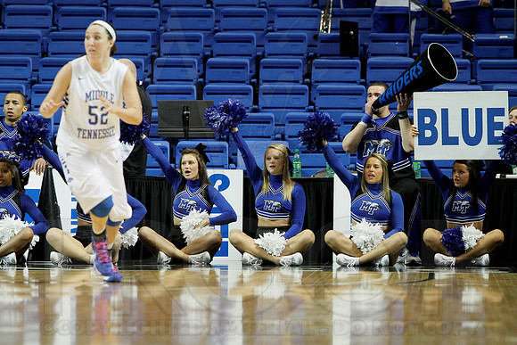 Middle Tennessee vs ULM  Women's 3-9-13 JWM0154 (©Justin Manning)