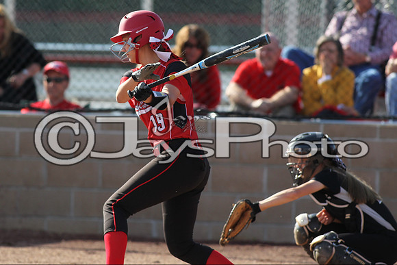 Bauxite @ Harmony Grove softball 4-21-2015 (©Justin Manning) JWM_0244