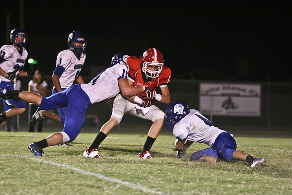 WR Lane Ballard after the catch