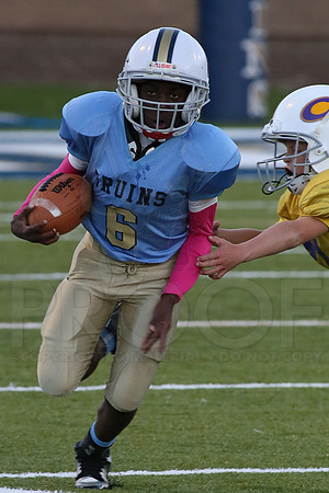 Catholic @ Pulaski Academy (Peewee) 10-14-2014 (©Justin Manning) JWM_0074