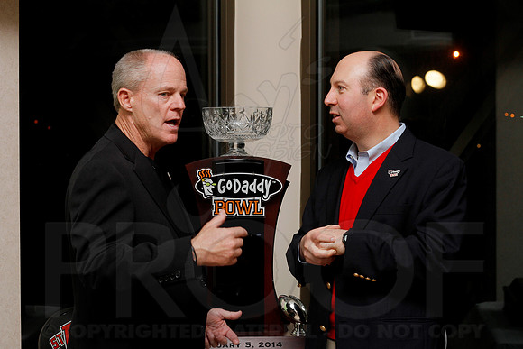 GoDaddy Bowl Press Conference- Team Welcoming Reception (©Justin Manning) JWM_0158