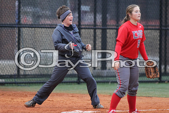 Cabot @ Benton Softball 3-10-2015 (©Justin Manning) JWM_0513