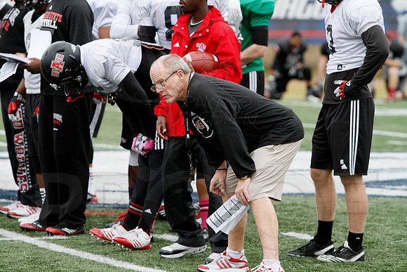 Arkansas State GoDaddy Bowl Practice 1-2-14 (©Justin Manning) JWM_0359