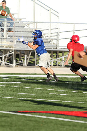 Harmony Grove Football Team Camp (Practice) 7-15-2014 (©Justin Manning) JWM_203
