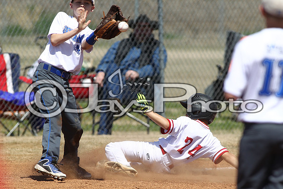 Arkansas Prospects vs. Bryant Hornets 8-9 year olds 3-29-2015 (©Justin Manning) JWM_0101
