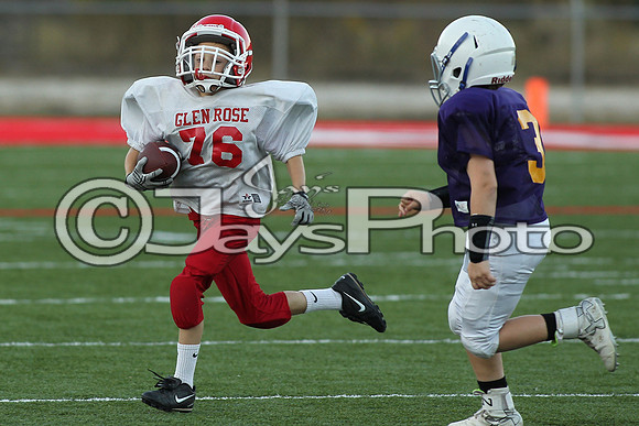 Poyen @ Glen Rose Peewee Football 10-19-2015 (©Justin Manning) JWM_0316