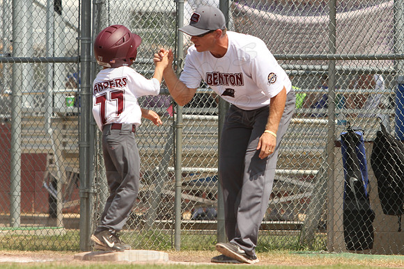Benton vs. Mountain Home 5-6 year old All Stars 7-12-2014 (©Justin Manning) JWM_066