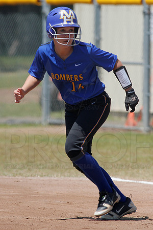 Benton vs. Mountain Home 6A State Softball Playoffs 5-11-13 (© Justin Manning) JWM0005
