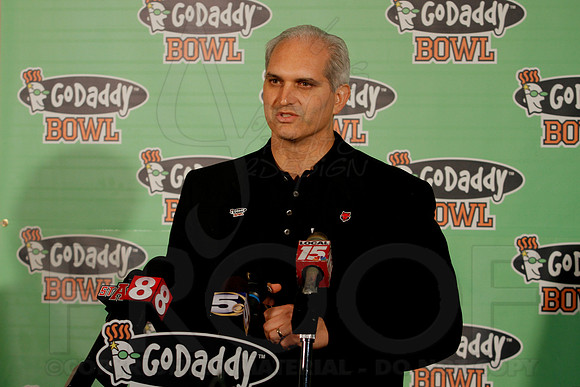 GoDaddy Bowl Press Conference- Team Welcoming Reception (©Justin Manning) JWM_0057