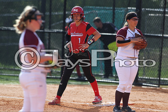 Harmony Grove @ Benton softball 4-16-2015 (©Justin Manning) JWM_0092