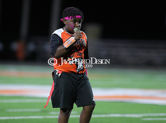 Malvern Cubs Orange vs. Malvern Cubs Black 3rd grade flag football 10-15-24_JWM_0461