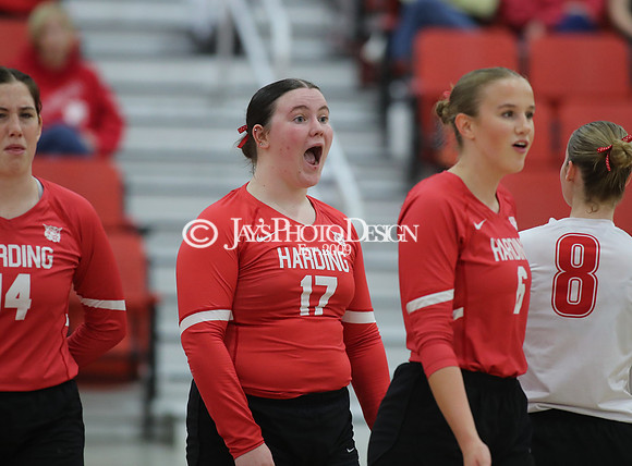 Harding Academy vs. Central Arkansas Christian (3A Volleyball South Regional Final) 10-24-24_JWM_0492