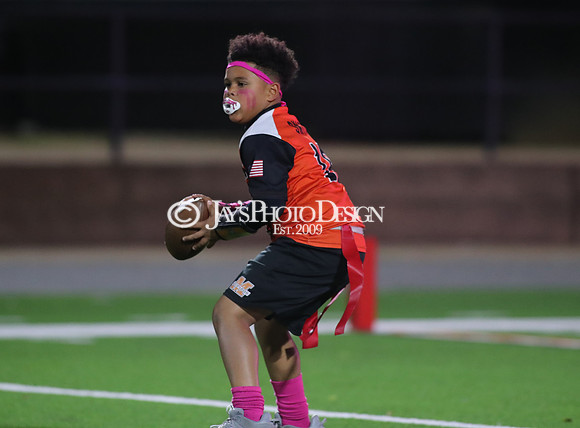 Malvern Cubs Orange vs. Malvern Cubs Black 3rd grade flag football 10-15-24_JWM_0624