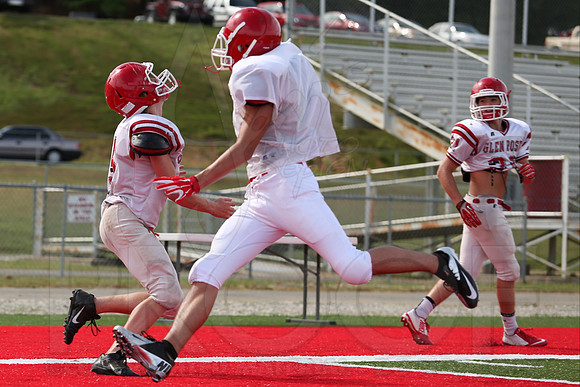 Glen Rose Football Practice 9-2-2014 (©Justin Manning) JWM_73