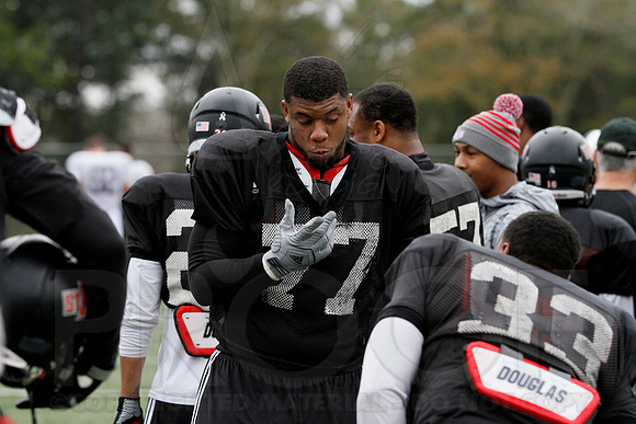 Arkansas State GoDaddy Bowl Practice 1-2-14 (©Justin Manning) JWM_0370