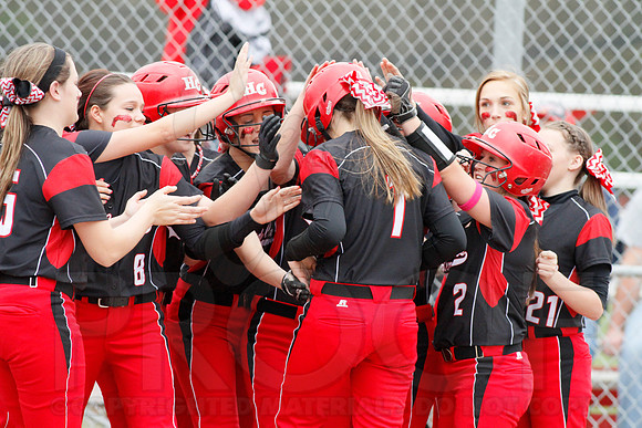 Harmony Grove @ Glen Rose softball 3-31-2014 (© Justin Manning) JWM_0009