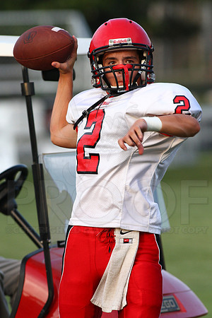 Harmony Grove @ Bauxite (Scrimmage) 8-26-2014 (©Justin Manning) JWM_12