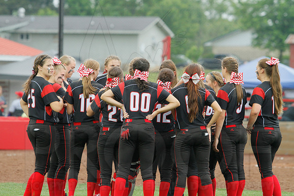 Rose Bud vs. Harmony Grove Regional Softball 5-9-2014 (© Justin Manning) JWM_0317