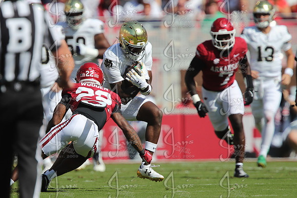 Notre Dame @ Arkansas 9-27-25_JWM_0597