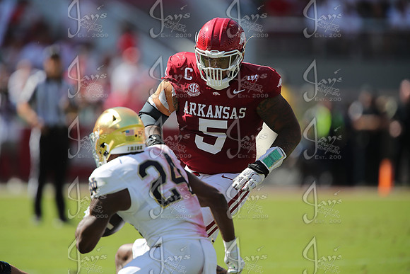 Notre Dame @ Arkansas 9-27-25_JWM_0699