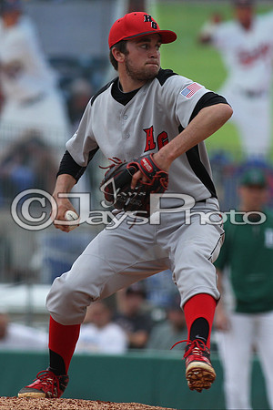 Harmony Grove vs. Episcopal Baseball (Dickey Stephens Park) 4-2-2015 (©Justin Manning) JWM_0119