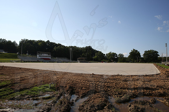 Glen Rose Football Field turf progress 8-11-2014 (©Justin Manning) JWM_10