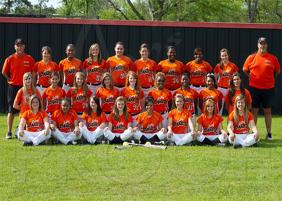 Softball Team 5x7