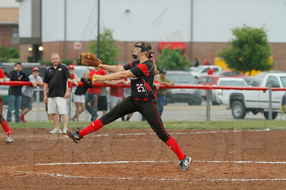 Rose Bud vs. Harmony Grove Regional Softball 5-9-2014 (© Justin Manning) JWM_0217