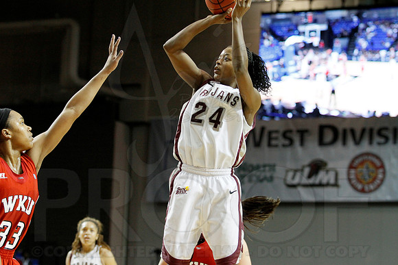 Western Kentucky vs. UALR Women's 3-10-13 JWM0106 (©Justin Manning)