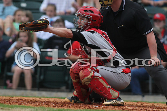 Harmony Grove vs. Episcopal Baseball (Dickey Stephens Park) 4-2-2015 (©Justin Manning) JWM_0108