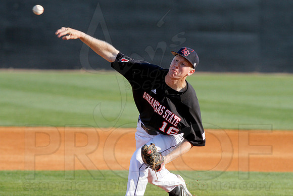 ULM @ Arkansas State baseball 4-19-2014 (© Justin Manning) JWM_0057