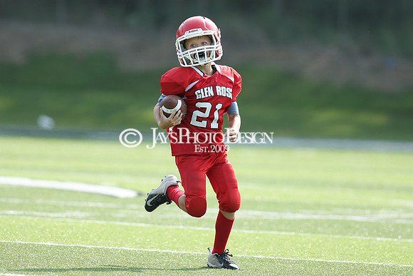 Glen Rose @ Bauxite peewee 3rd Grade football_0072