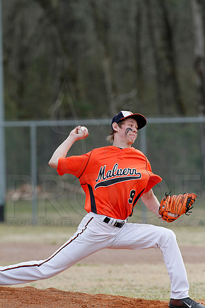 Malvern @ Glen Rose Baseball 3-14-13 (© Justin Manning) JWM0049