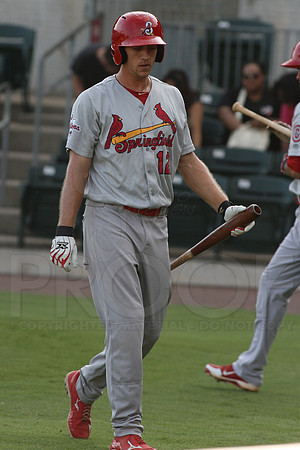 Springfield Cardinals @ Arkansas Travelers 8-3-13 (© Justin Manning) JWM0021