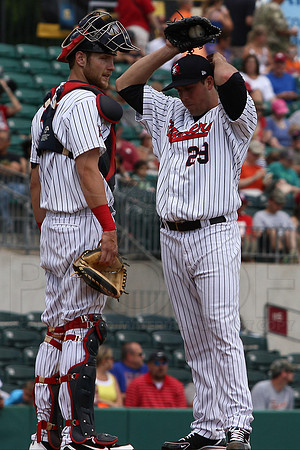 Corpus Christi Hooks @ Arkansas Travelers 6-2-13 (© Justin Manning) JWM0083