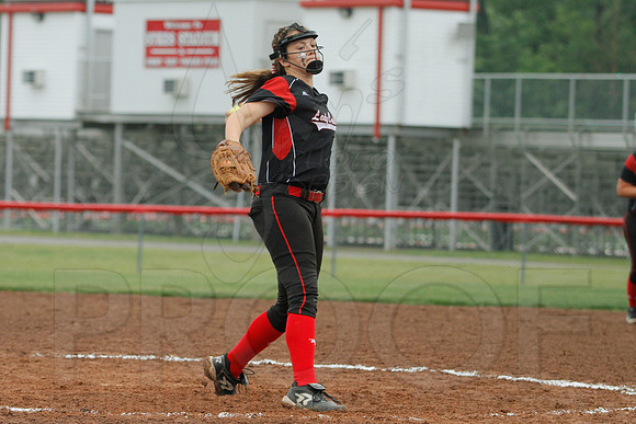 Rose Bud vs. Harmony Grove Regional Softball 5-9-2014 (© Justin Manning) JWM_0107
