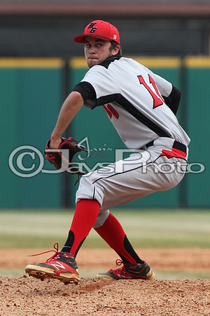 Harmony Grove vs. Episcopal Baseball (Dickey Stephens Park) 4-2-2015 (©Justin Manning) JWM_0301